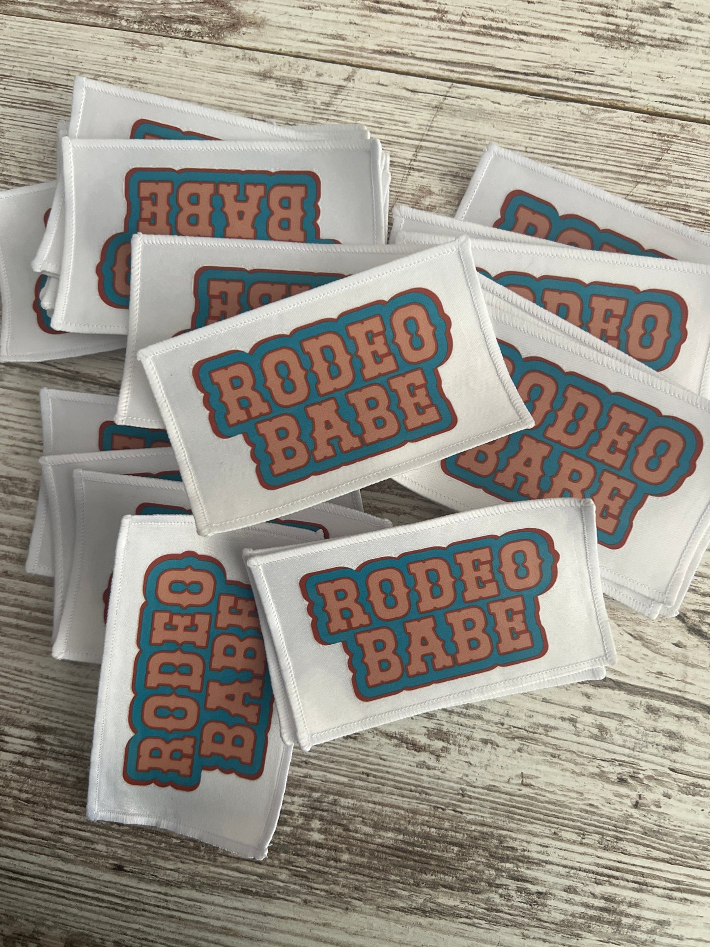 Rodeo Babe - Iron On Patch