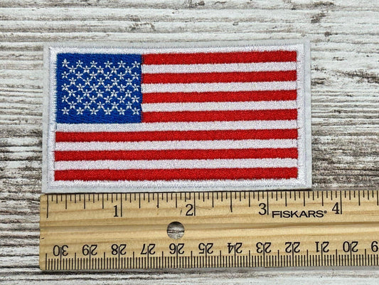 American Flag (bigger size) - Iron On Patch