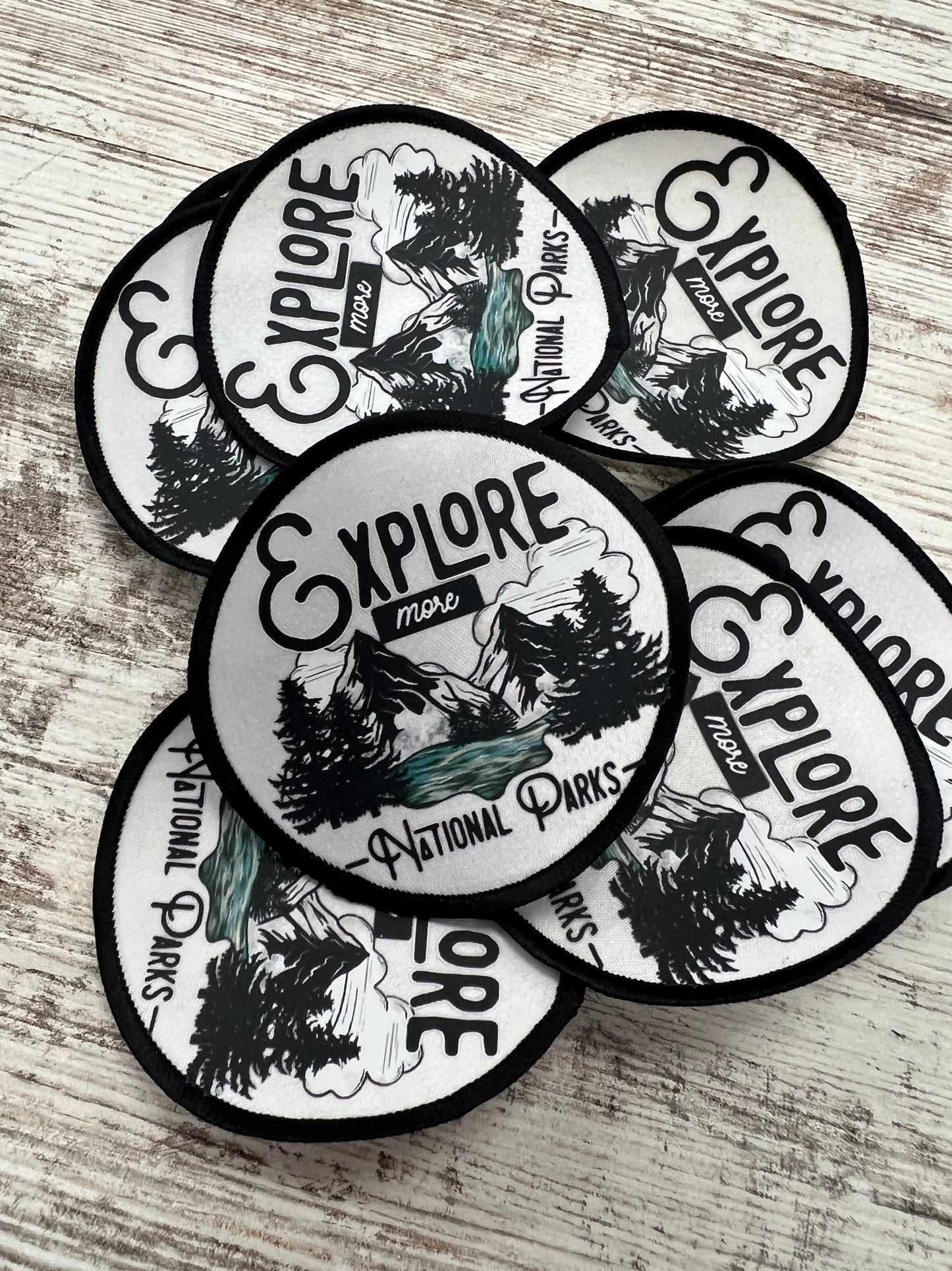 Explore More National Parks  - Iron On Patch