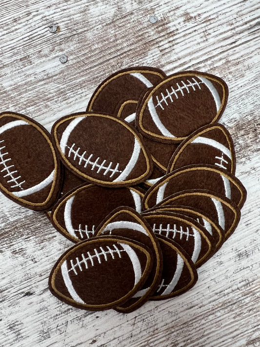 Embroidery Football Iron On Patch