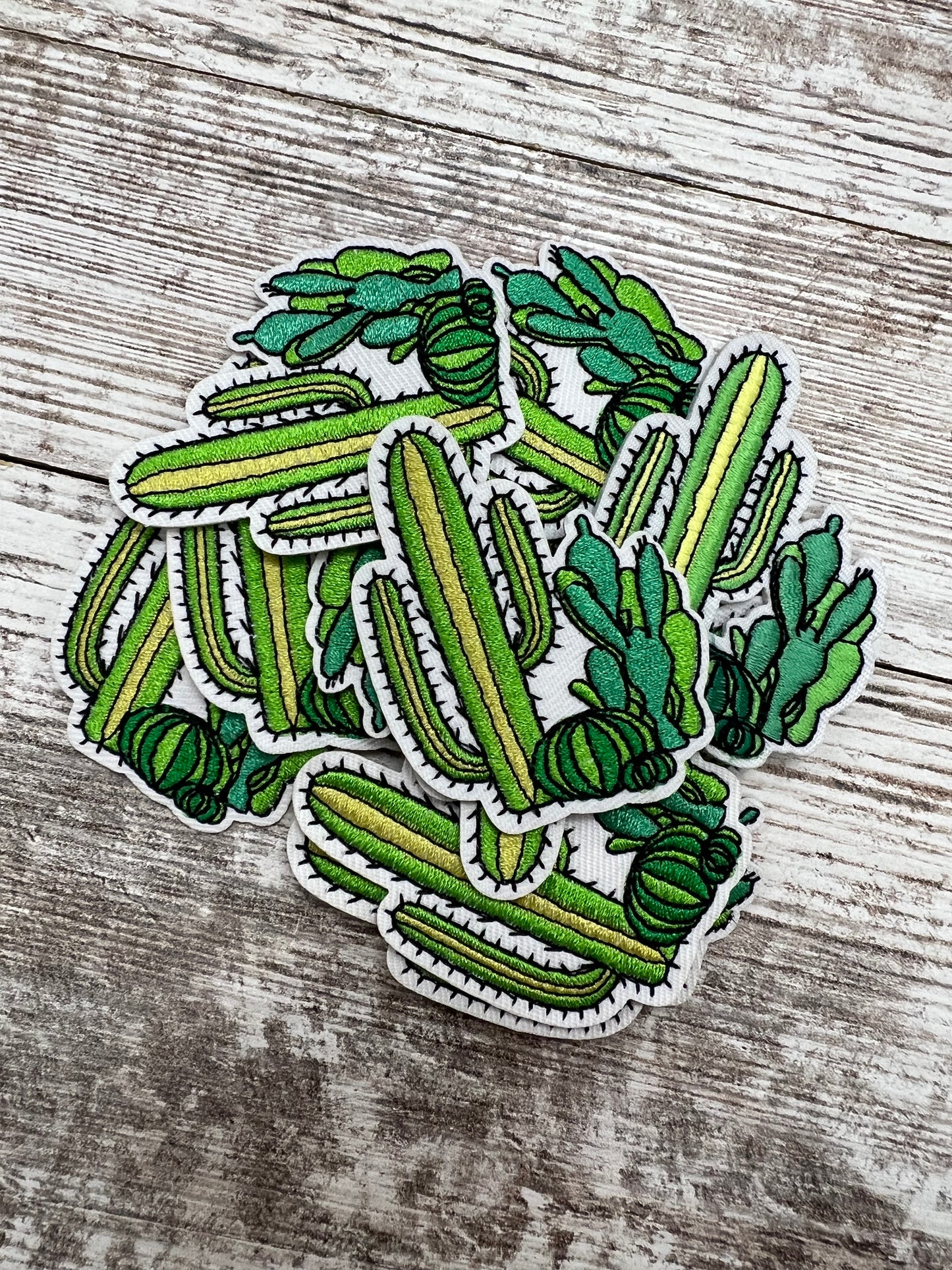 Bunch O Cacti - Iron On Patch