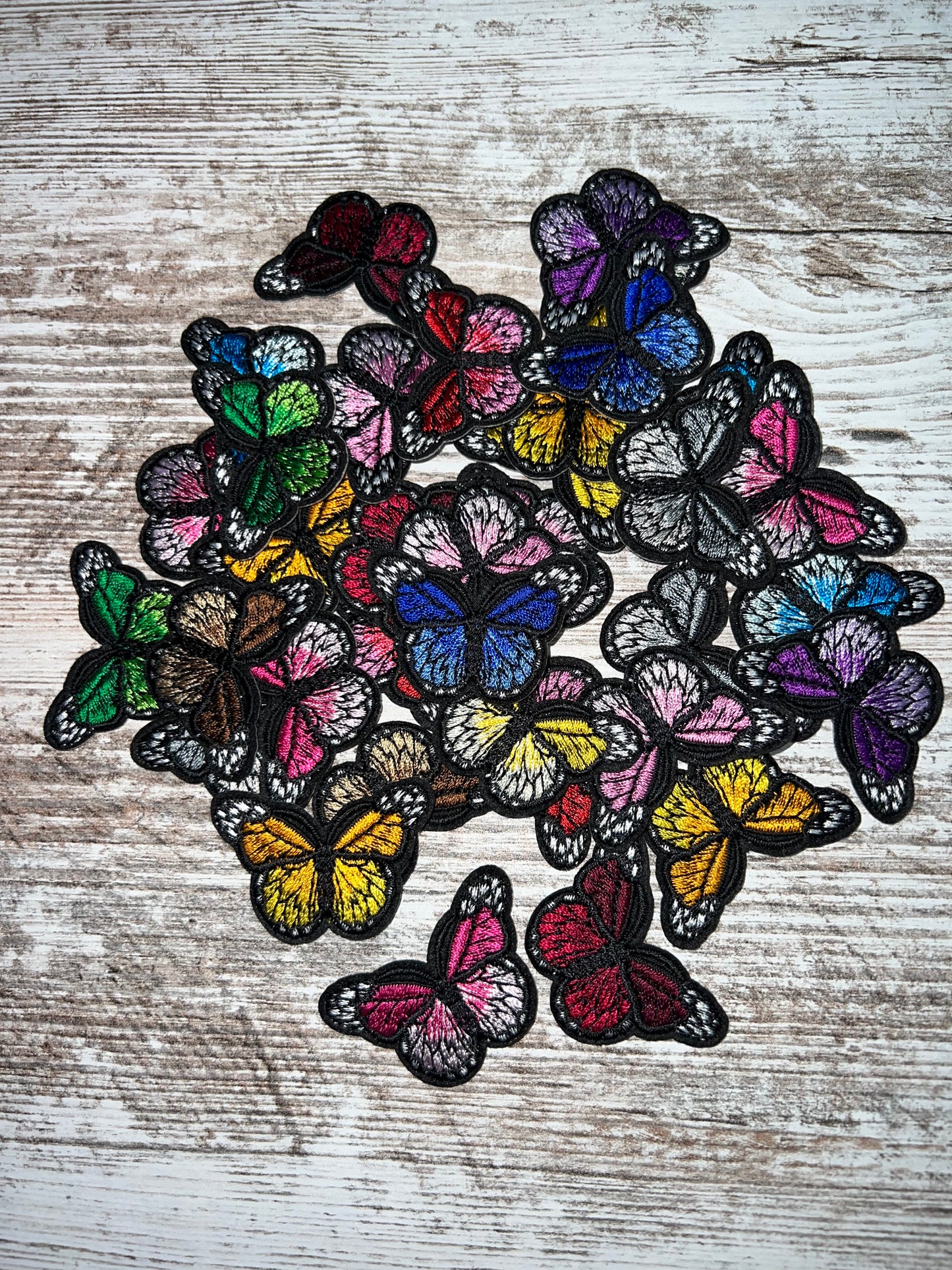 Small Butterfly Multi Pack (pack of 4) - Iron on Patch