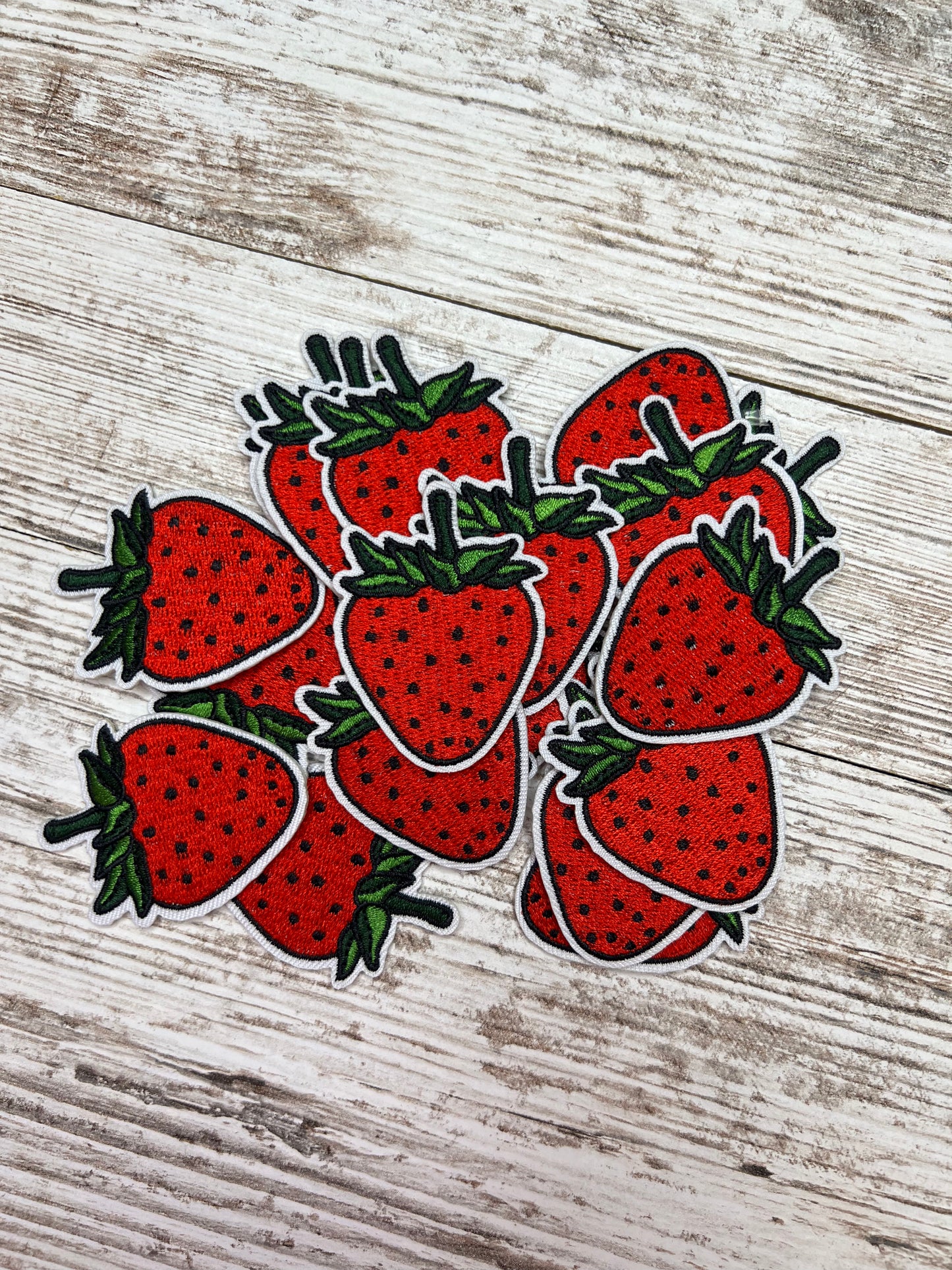 Strawberry- Iron On Patch