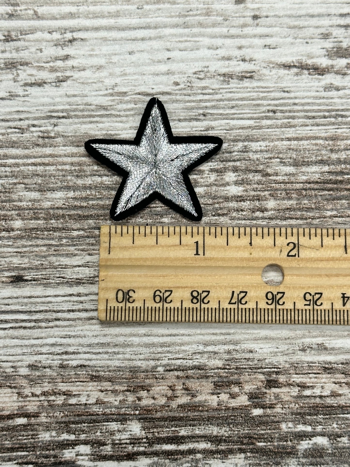 Small Sequin Stars - Iron On Patch