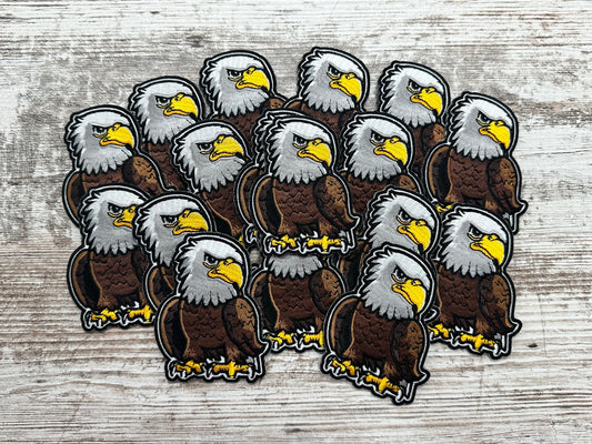 Cartoon Eagle  -Iron on patch