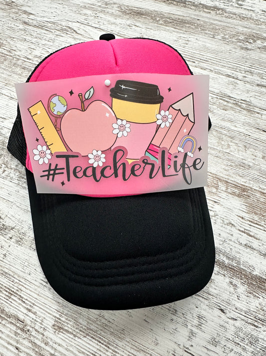 #TeacherLife - DTF Oversized